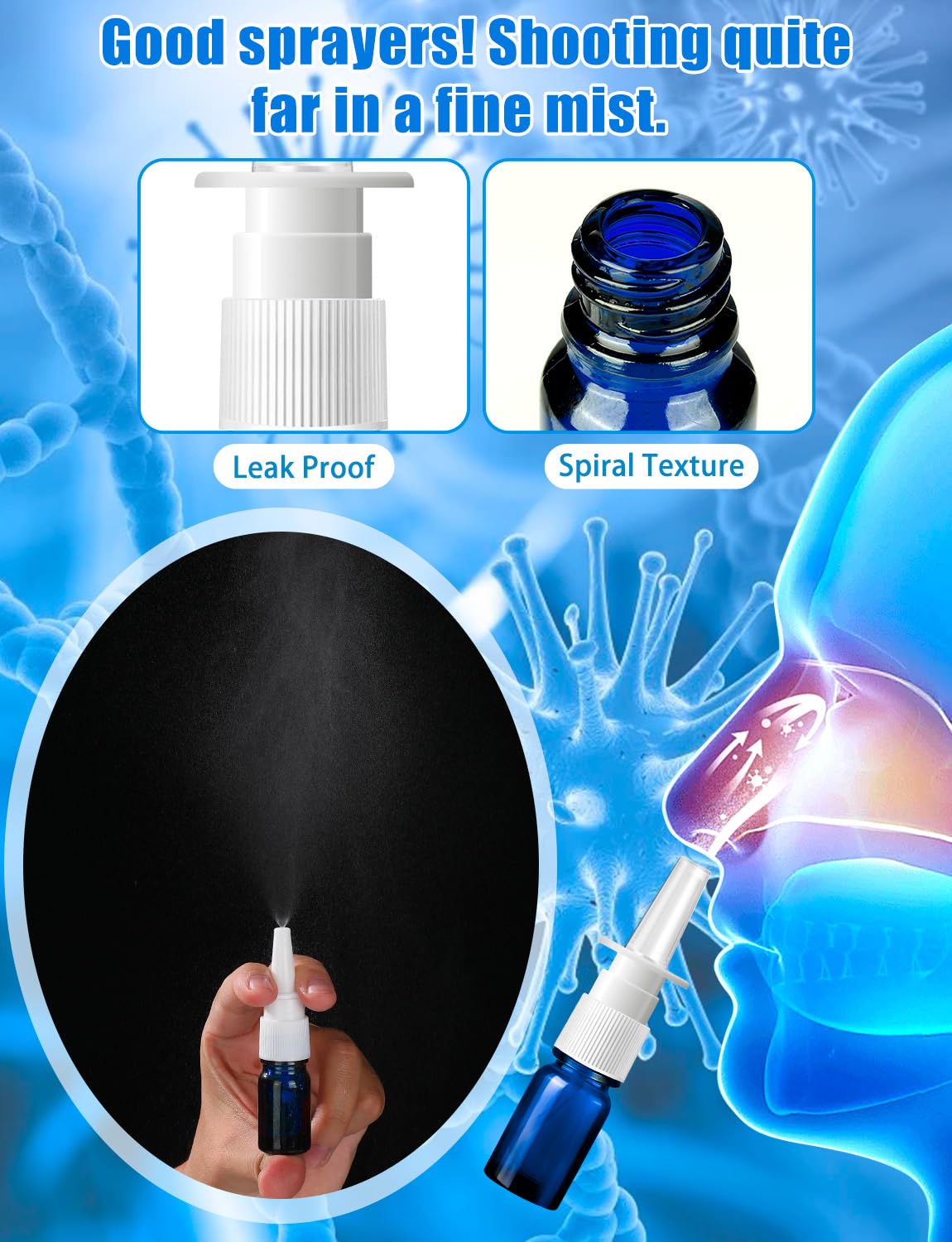 ZHWKMYP travel-friendly nasal spray compact ideal for daily carry.