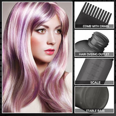 Zicotour fine mist nozzle enables even distribution of liquids on hair
