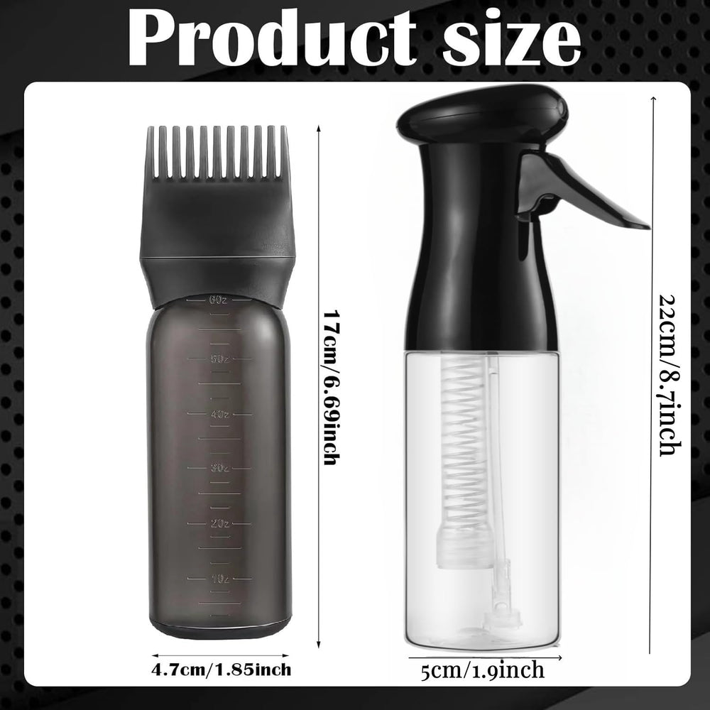Zicotour root comb applicator targeting roots precisely for easy product placement