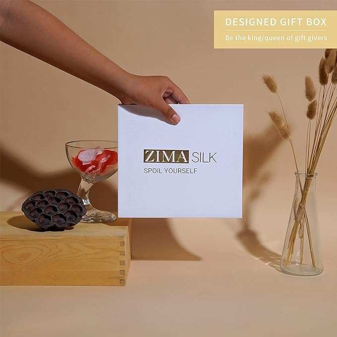 Hypoallergenic ZIMASILK bonnet suitable for sensitive scalps.