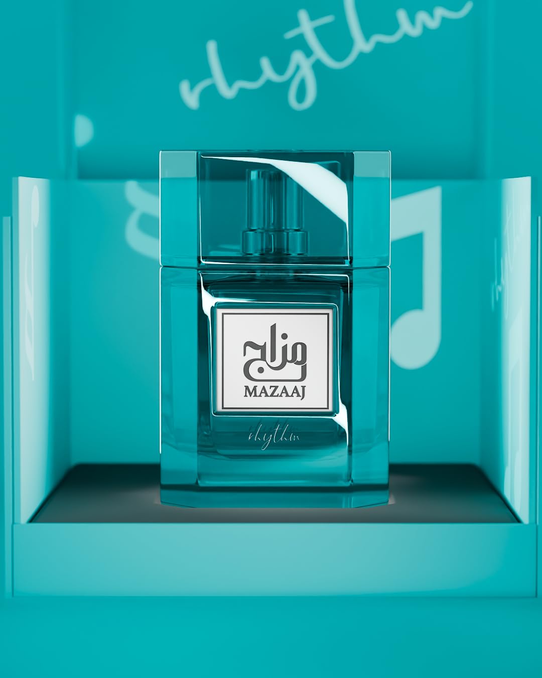 Zimaya Mazaaj Rhythm spray-application demonstrates easy, long-lasting scent release.