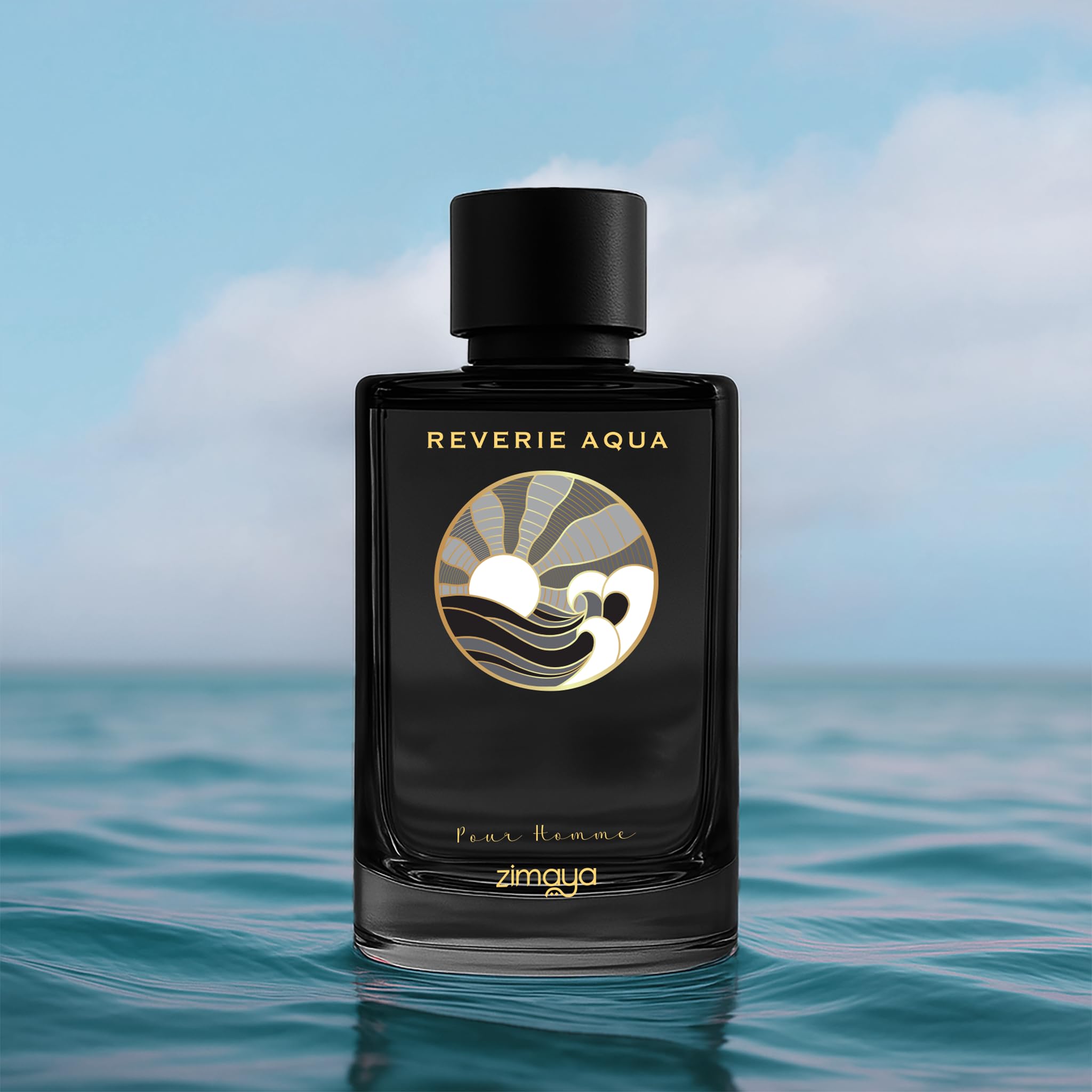 Zimaya Reverie Aqua Pour Homme packaging box, premium presentation for gifting