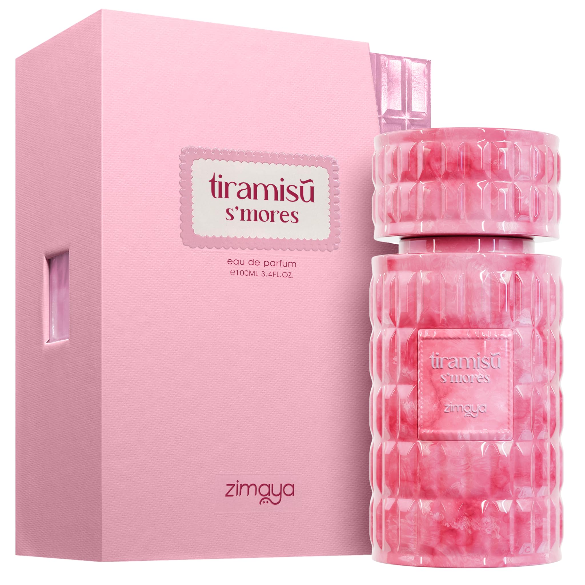 zimaya Tiramisu S'mores spray cap offers easy reapplication on the go.