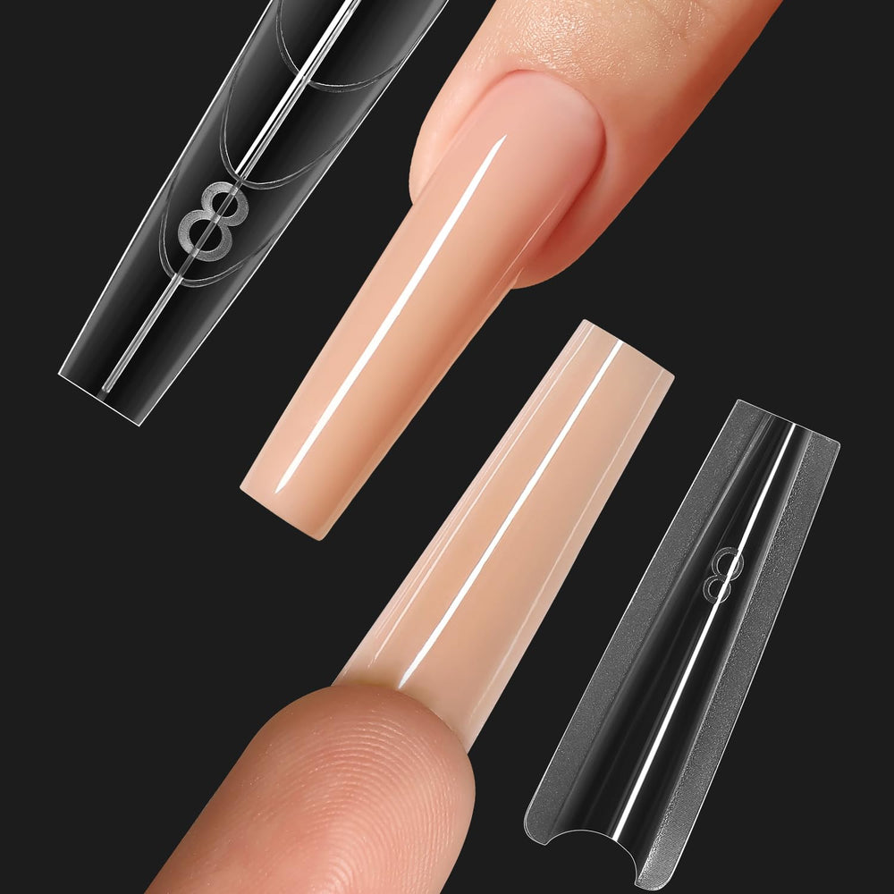ZIMOOM formas sandwich con 15 tallas para todas las uñas.