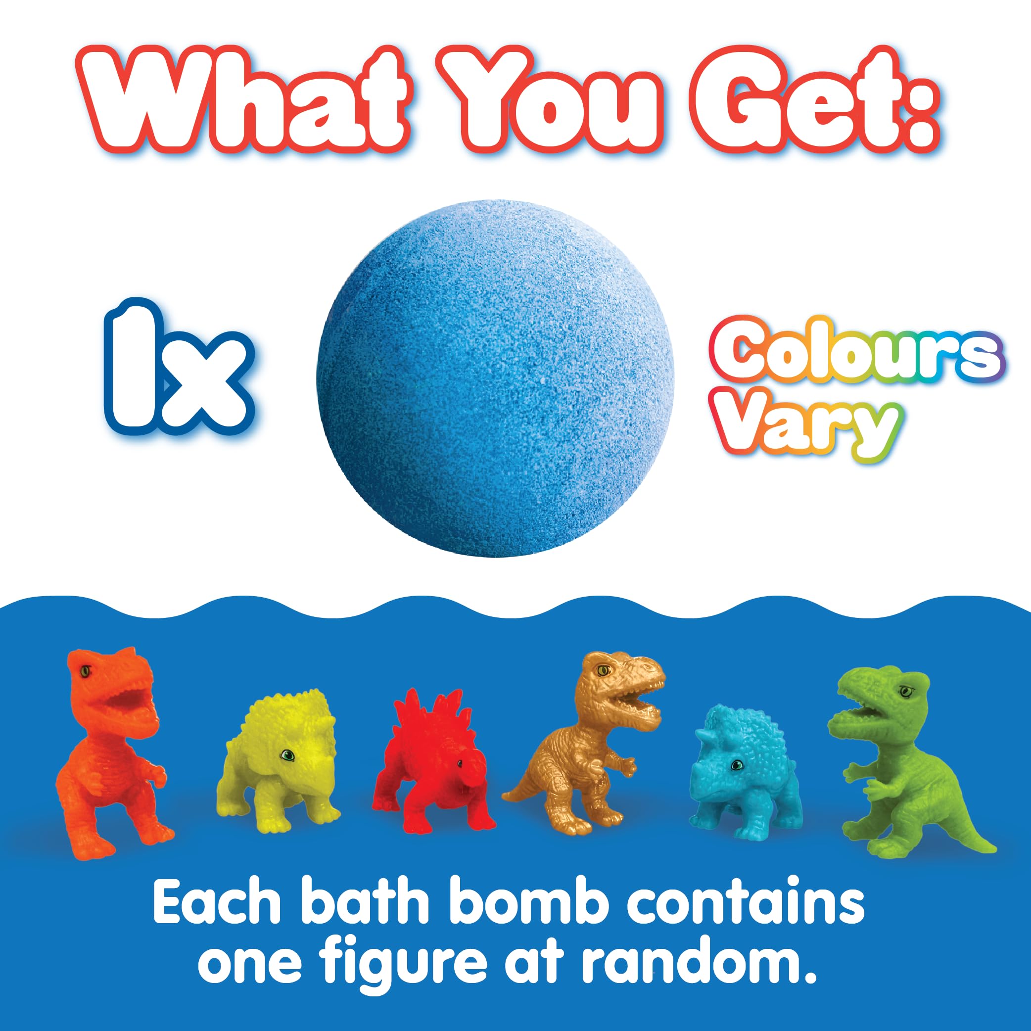 Zimpli Kids bath bomb colors the water vividly for imaginative play.
