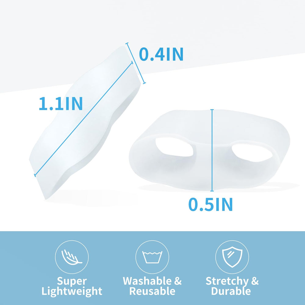 Zinyakon toe separator for overlapping toes supports natural alignment and comfort.