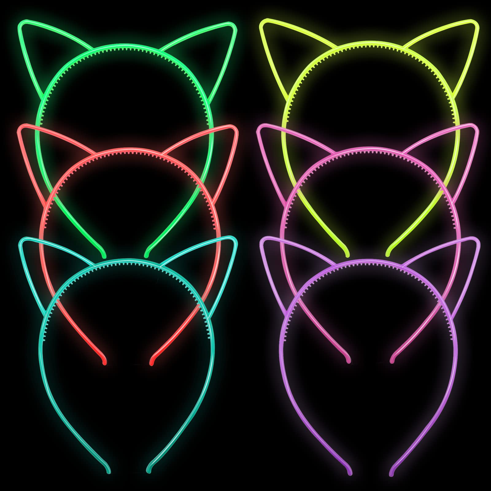 ZIRICHER diadema gato con dientes para fijar el cabello