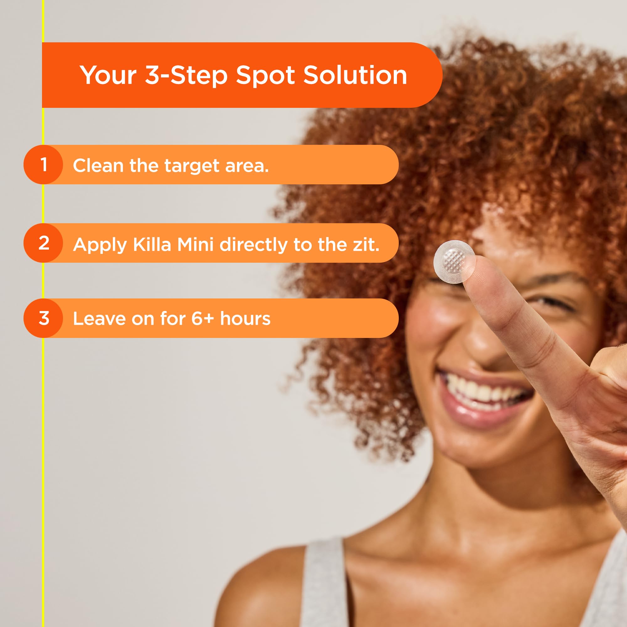 ZitSticka Killa deep-action technology targets breakouts under skin.