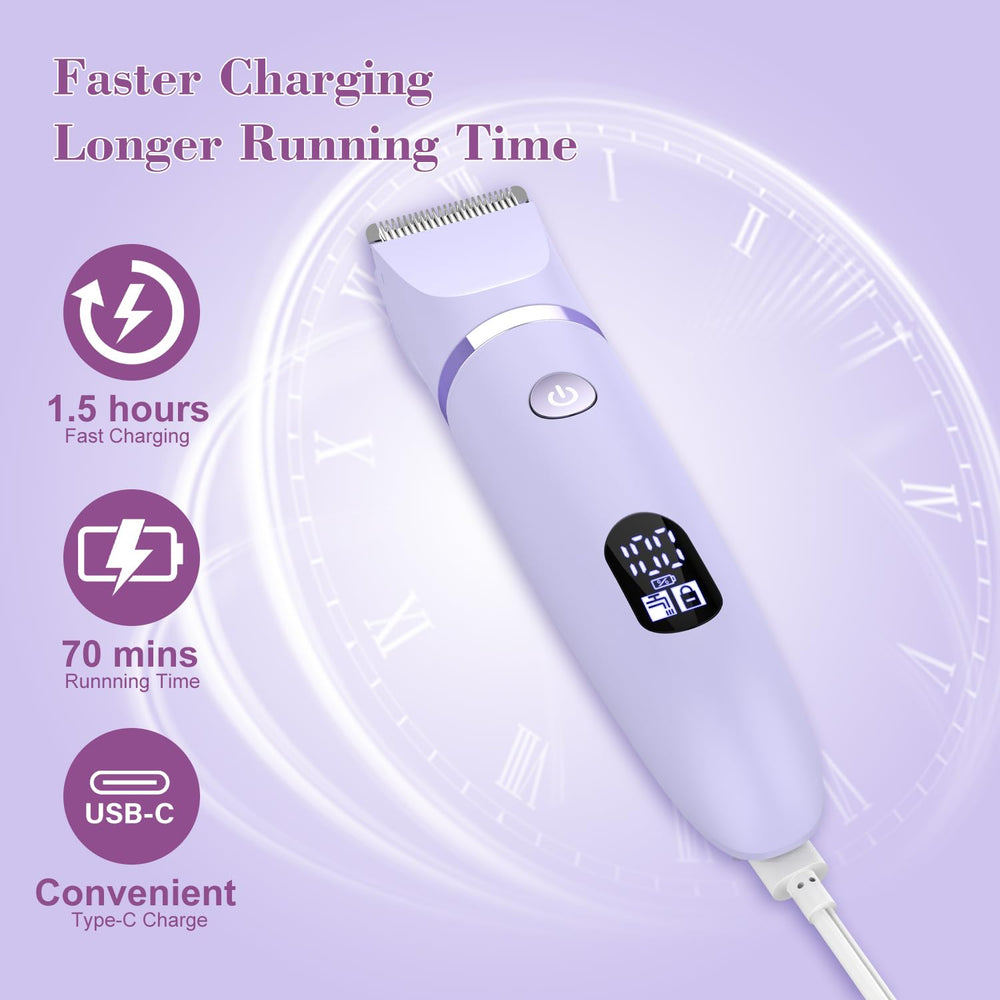 Zivelier detachable heads for easy cleaning after use.