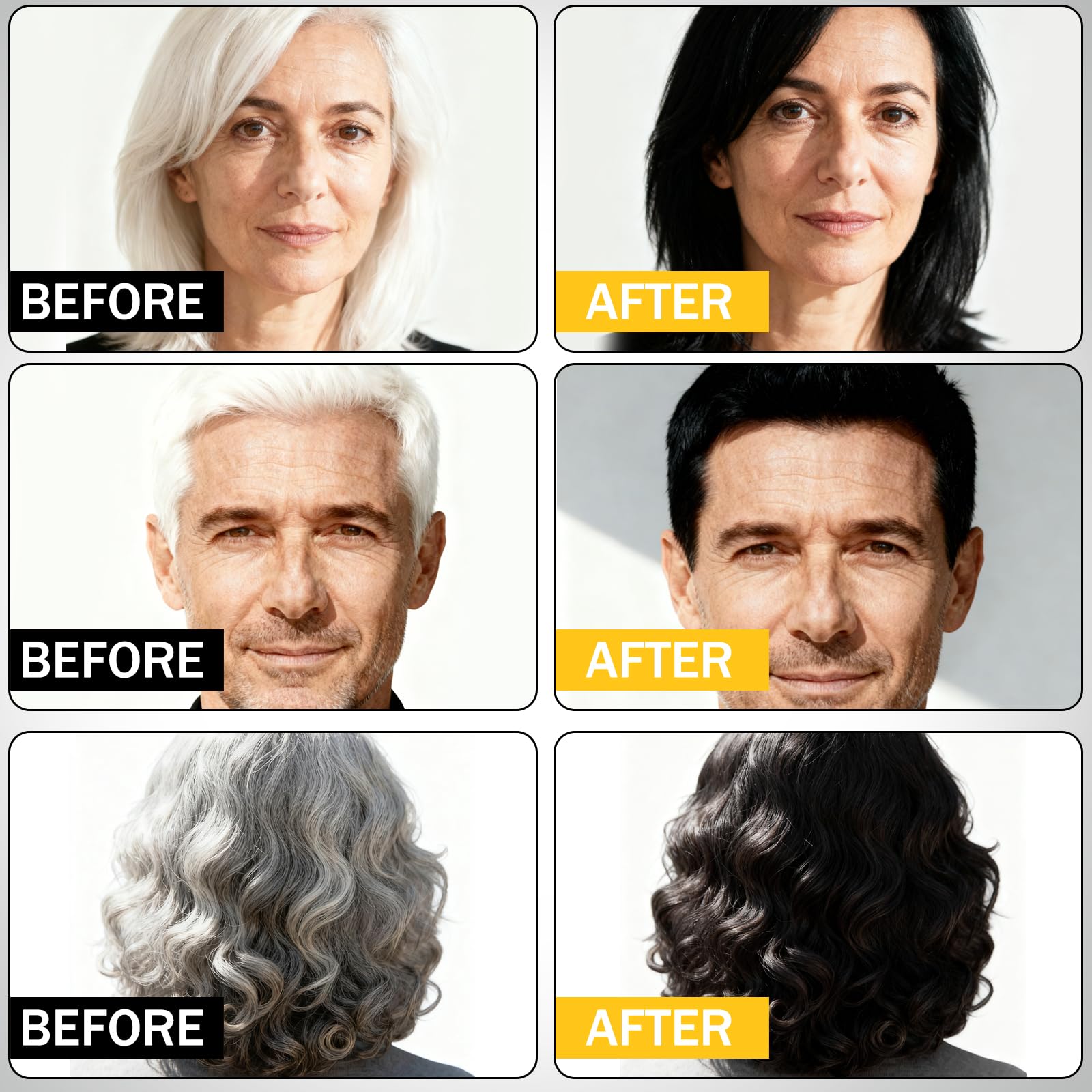 ZIXSIRP Black Hair Dye Shampoo makes a thoughtful gift for him or her