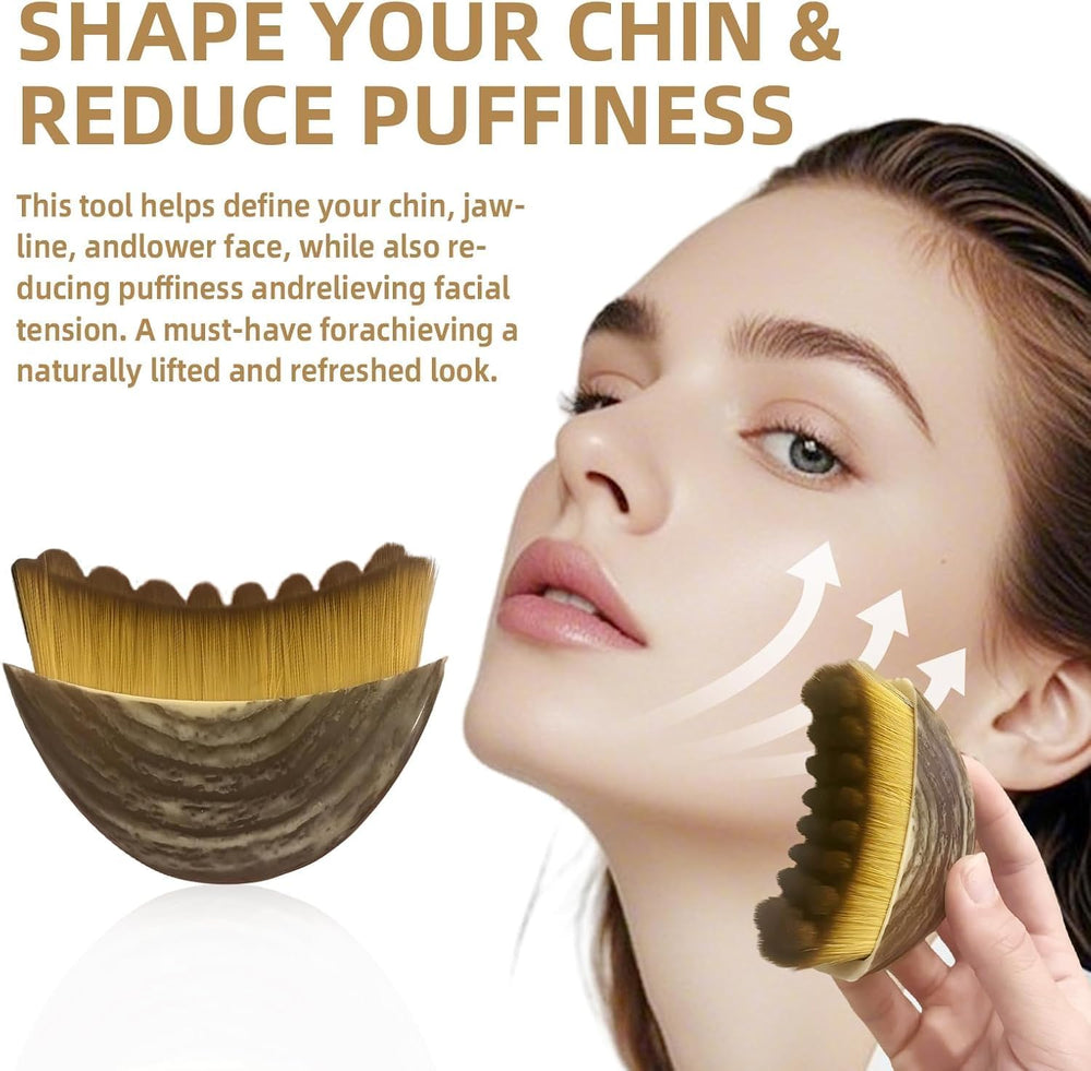 Zizmsh lymphatic contour brush travel case included for on-the-go routines
