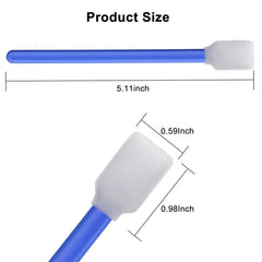 ZIZNBA foam swab used on printer nozzles keeps output clean and consistent.