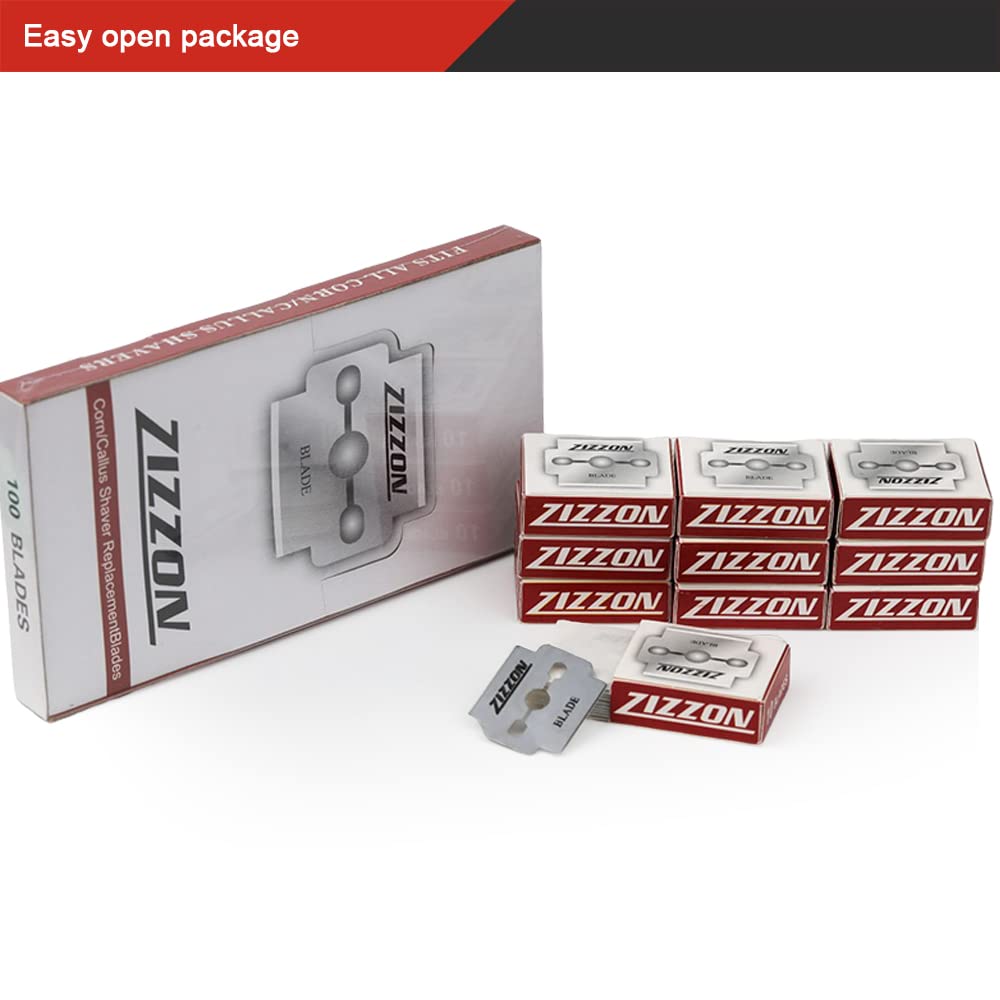 ZIZZON blade in use, suitable for callus shaver and foot care tools