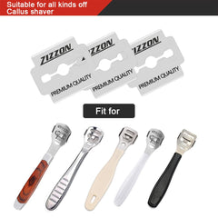 ZIZZON outer box packaging showing organized blades and shipping-ready set