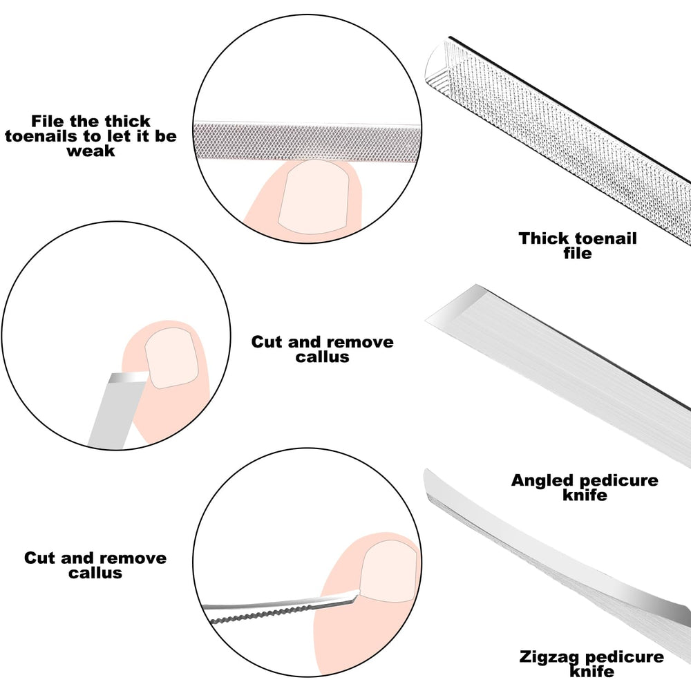 ZIZZON deep dirt cleaner needle for under-nail cleaning