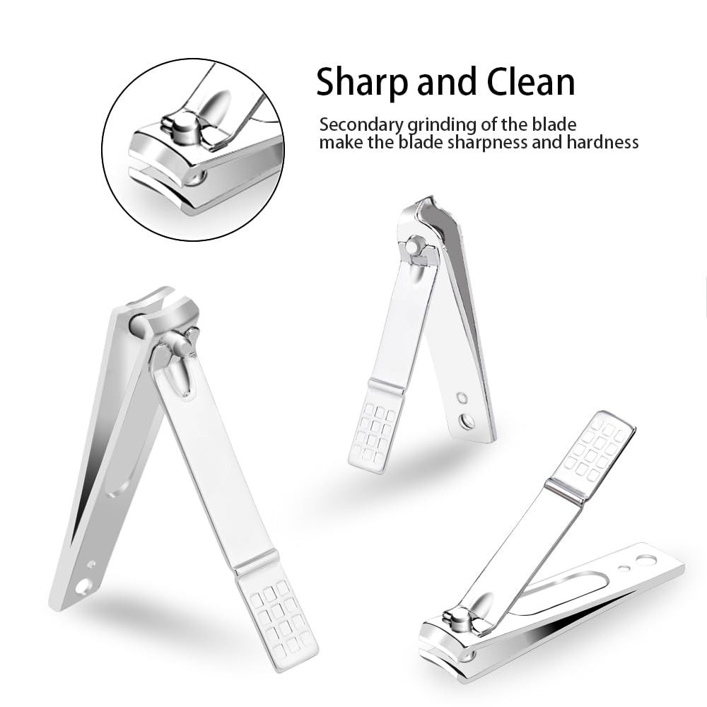 ZIZZON diagonal-nail-clipper tool for clean angled nail shaping.