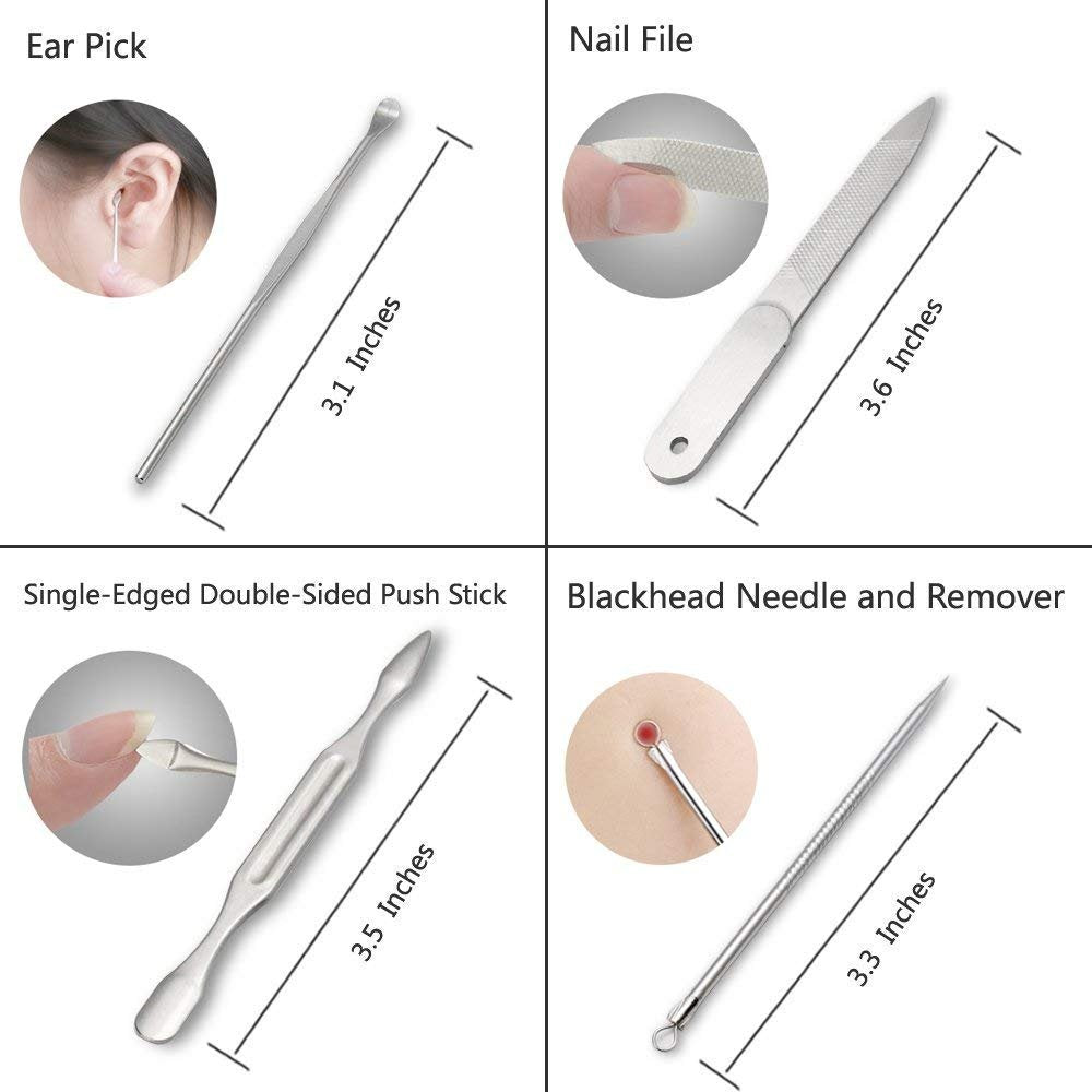 ZIZZON eyebrow tweezer for precise hair removal.