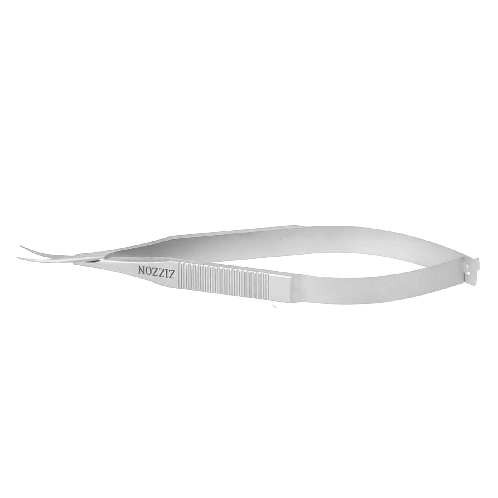 ZIZZON multipurpose trimming scissors for eyebrows, lashes, and nails.