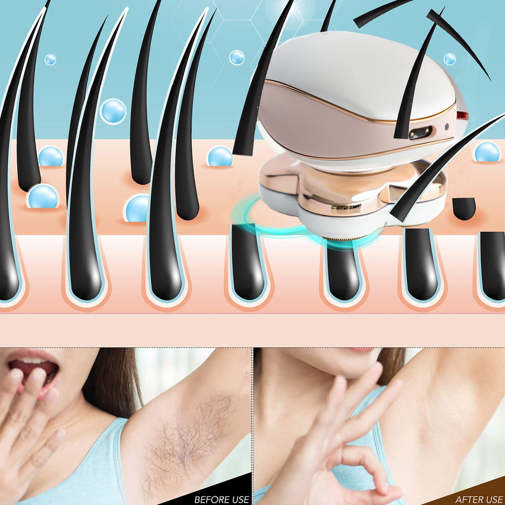 Zjyufy shaver for large areas like legs and arms