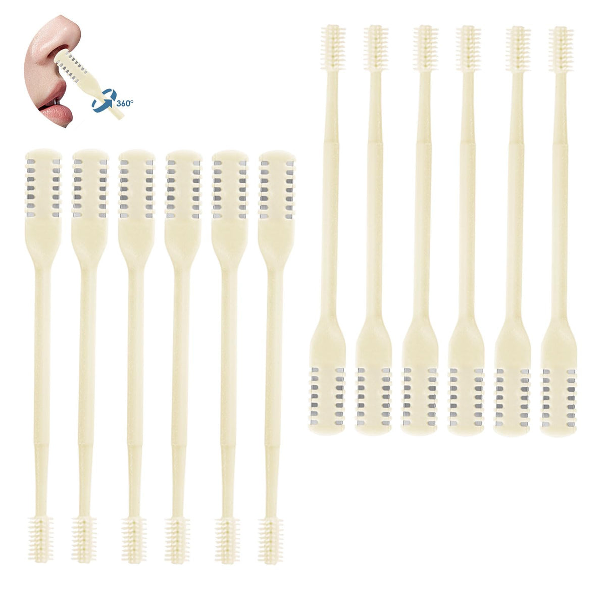 ZKENIRD nasal hair cutter with double blades for precise, safe trimming.