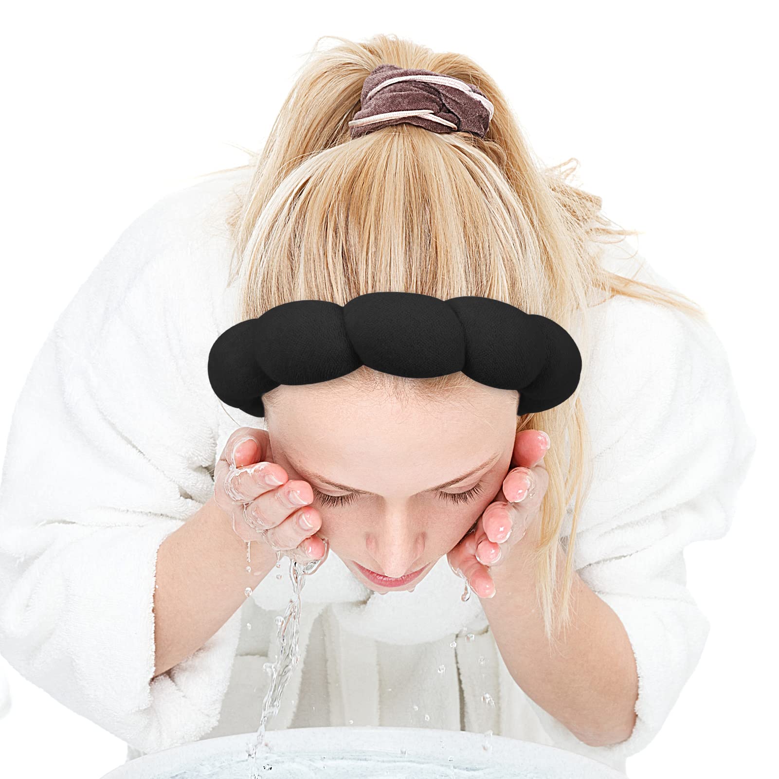 Diseño acolchado y antideslizante Zkptops para fijar el cabello.