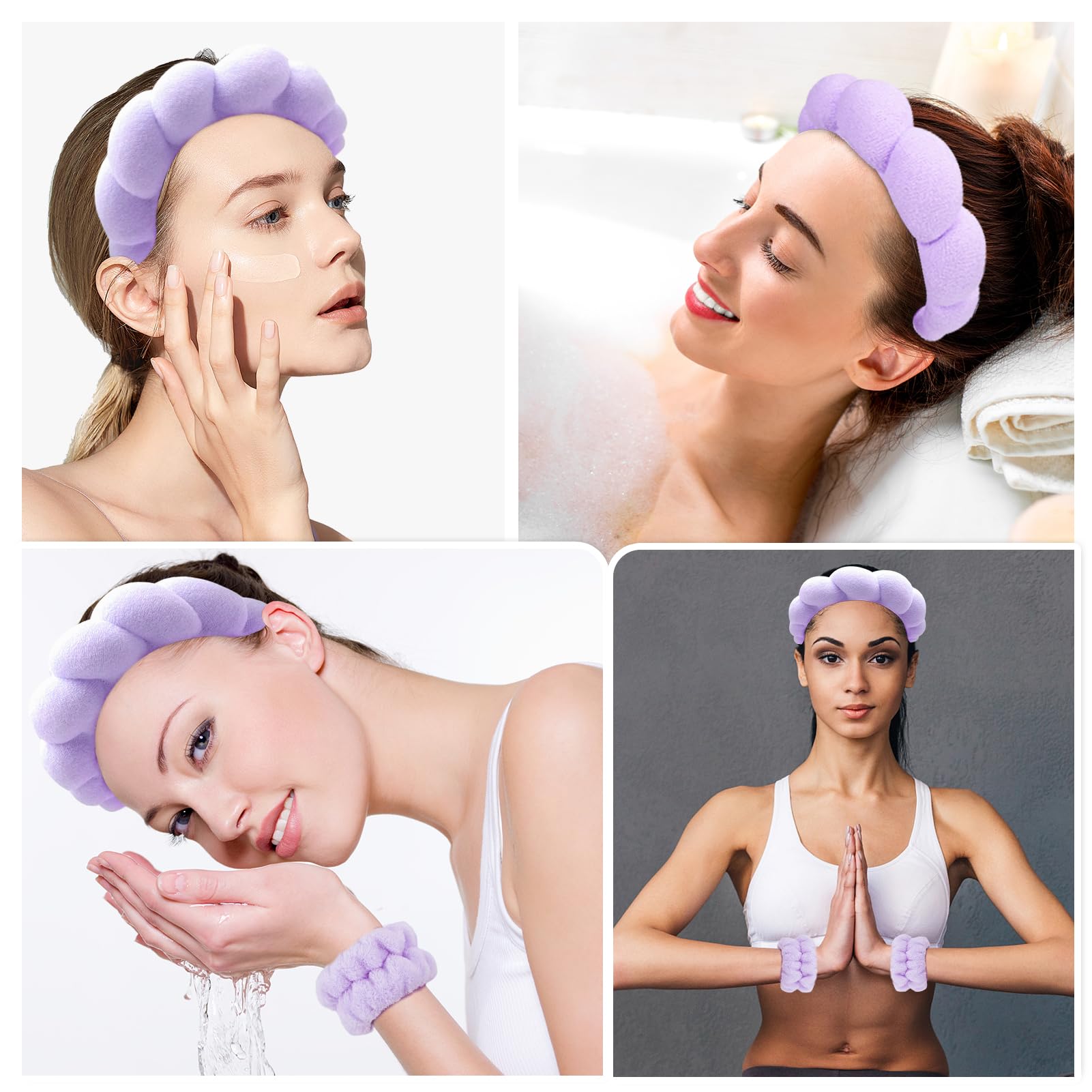 Diseño en forma nube de Zkptops Spa añade estilo y confort.