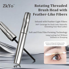 Pestañas con volumen y curvatura gracias al primer en tubo de acero ZkYo