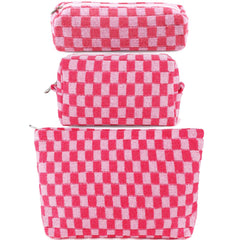 ZLFSRQ large-capacity makeup bag keeps cosmetics organized on the go.