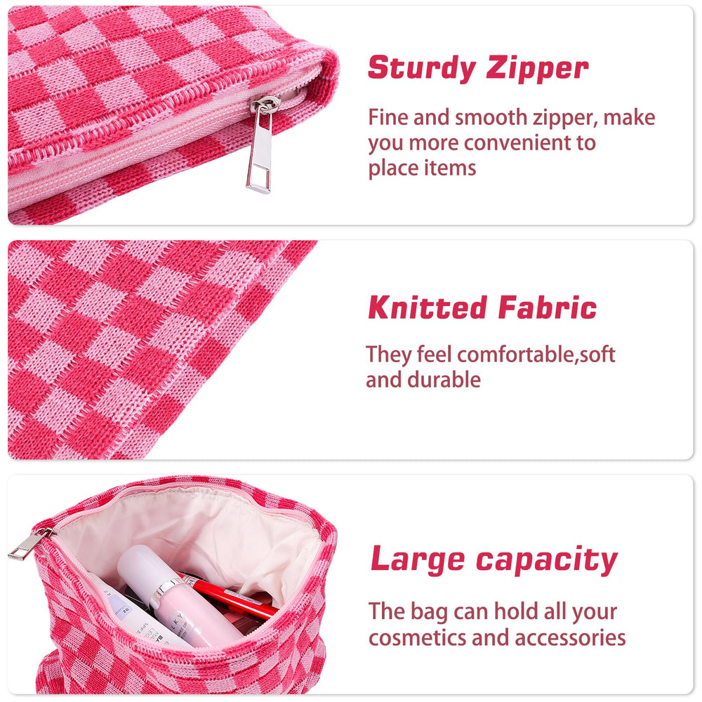 ZLFSRQ secure zipper closure protects contents during travel.