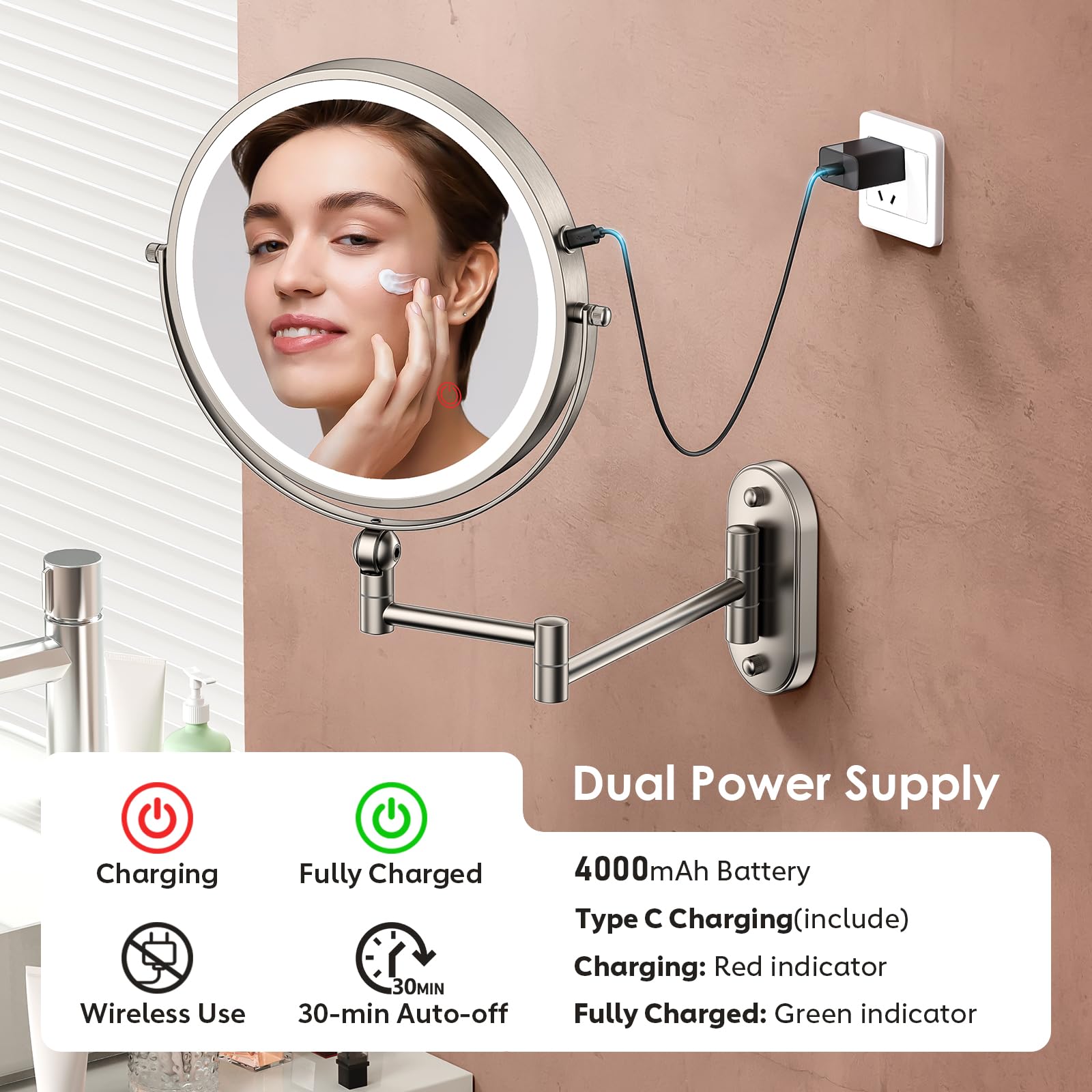 ZLOKLA 30x magnification detail for close-up grooming tasks