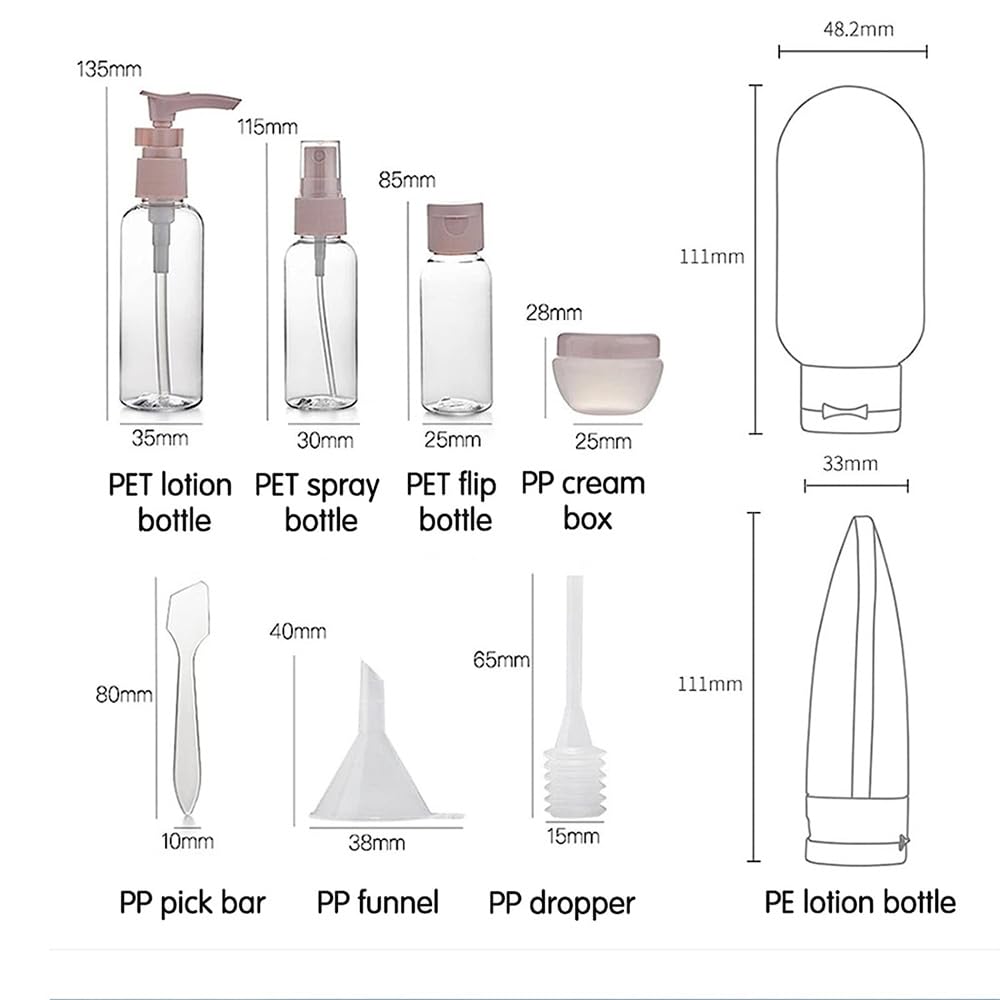 ZLSSETEC 10ml cream jars compact for creams and samples.