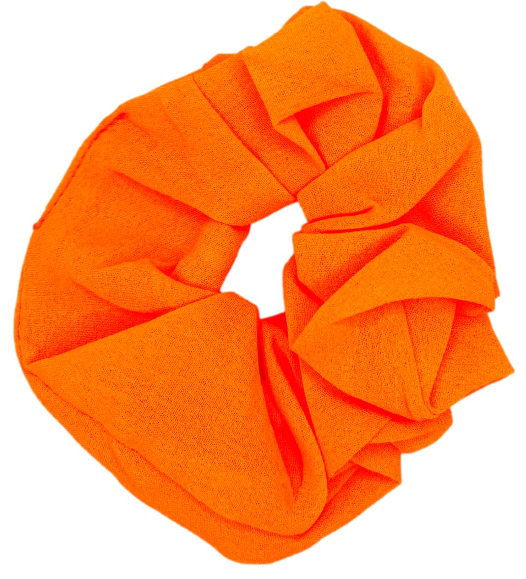ZLXO NOVELTIES neon scrunchies electric-blue versatile daily wear.