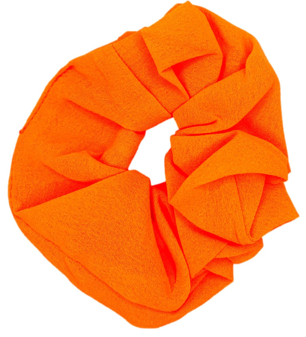 ZLXO NOVELTIES neon scrunchies electric-blue versatile daily wear.