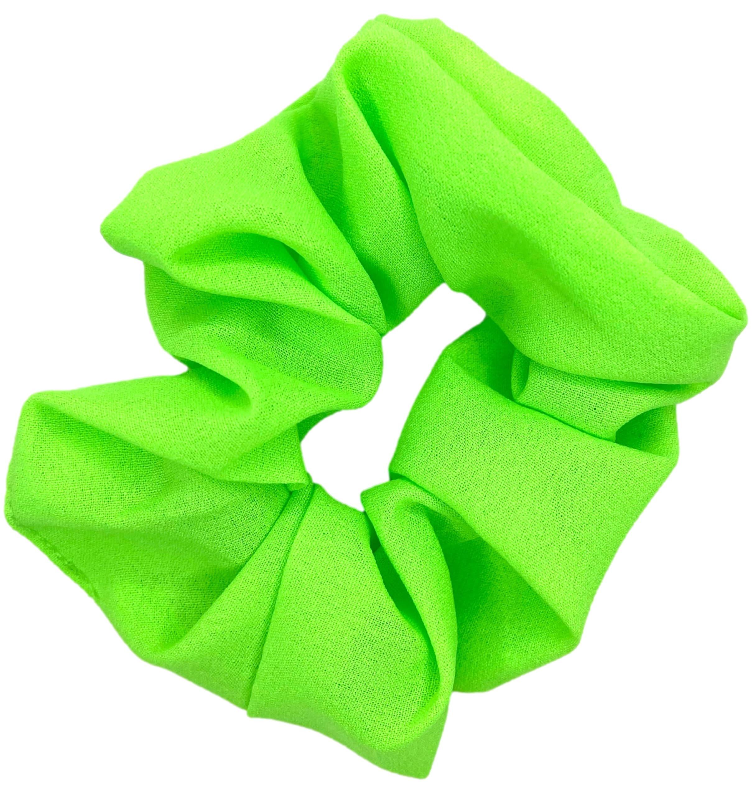 ZLXO NOVELTIES neon scrunchies orange energize your look.