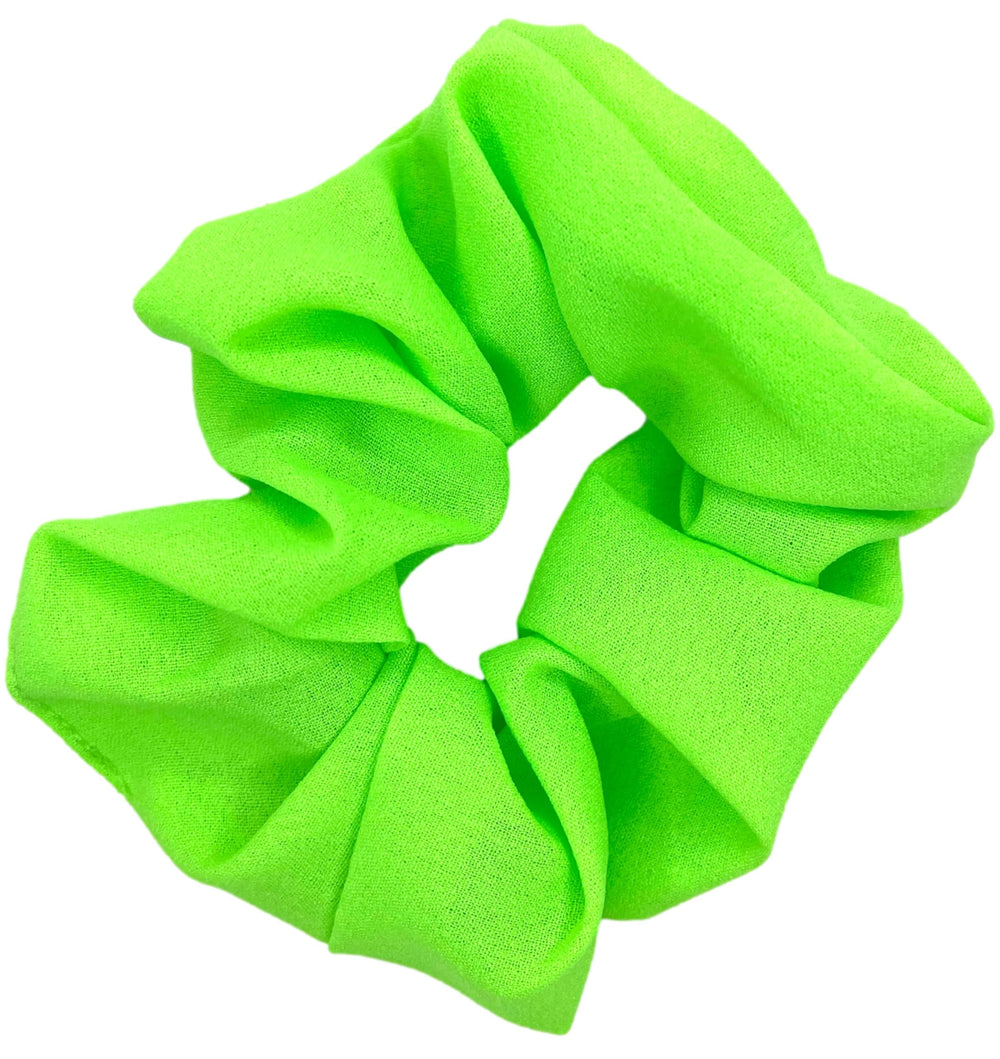 ZLXO NOVELTIES neon scrunchies orange energize your look.