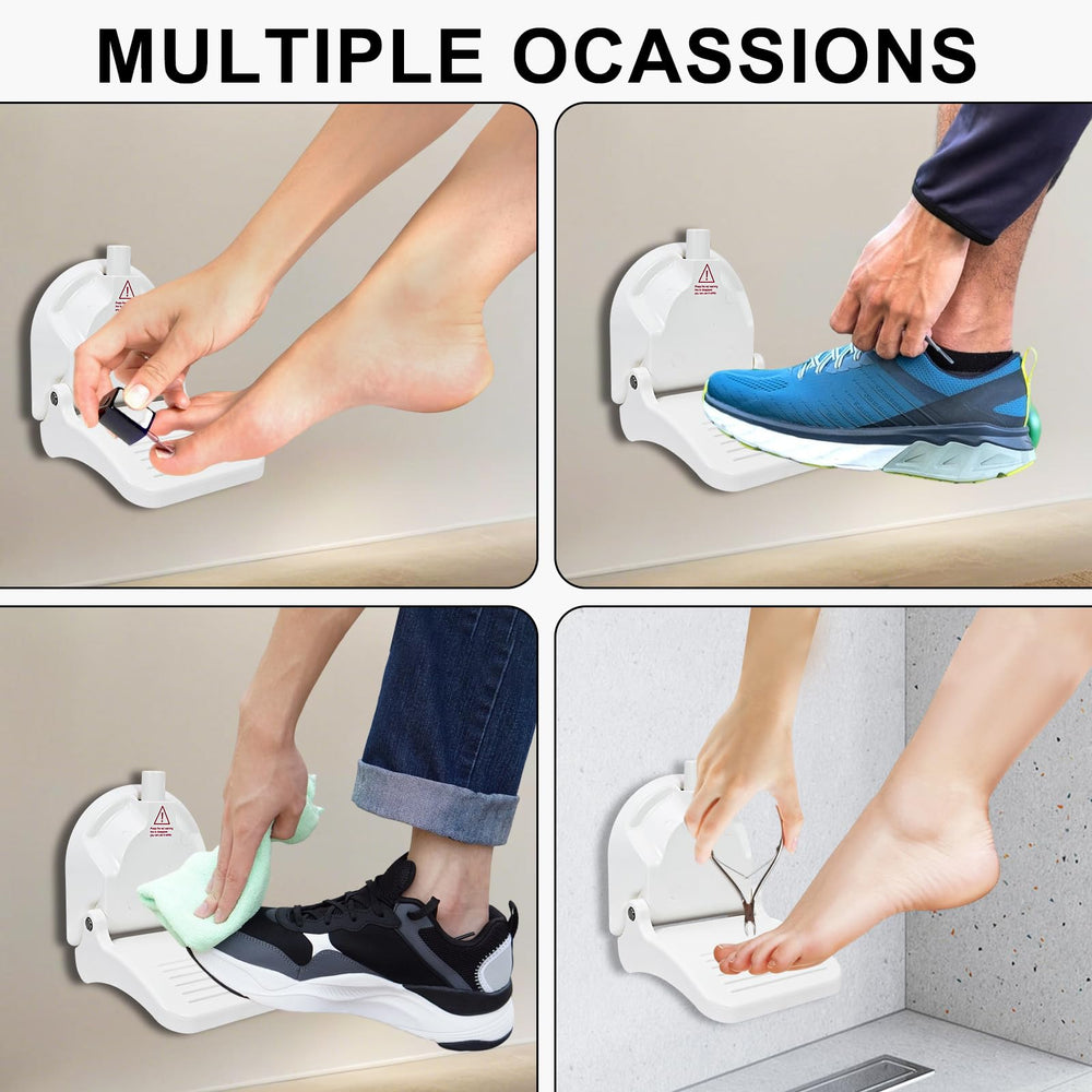ZMJY Shower Foot Rest supports elderly users and pregnancy in the shower