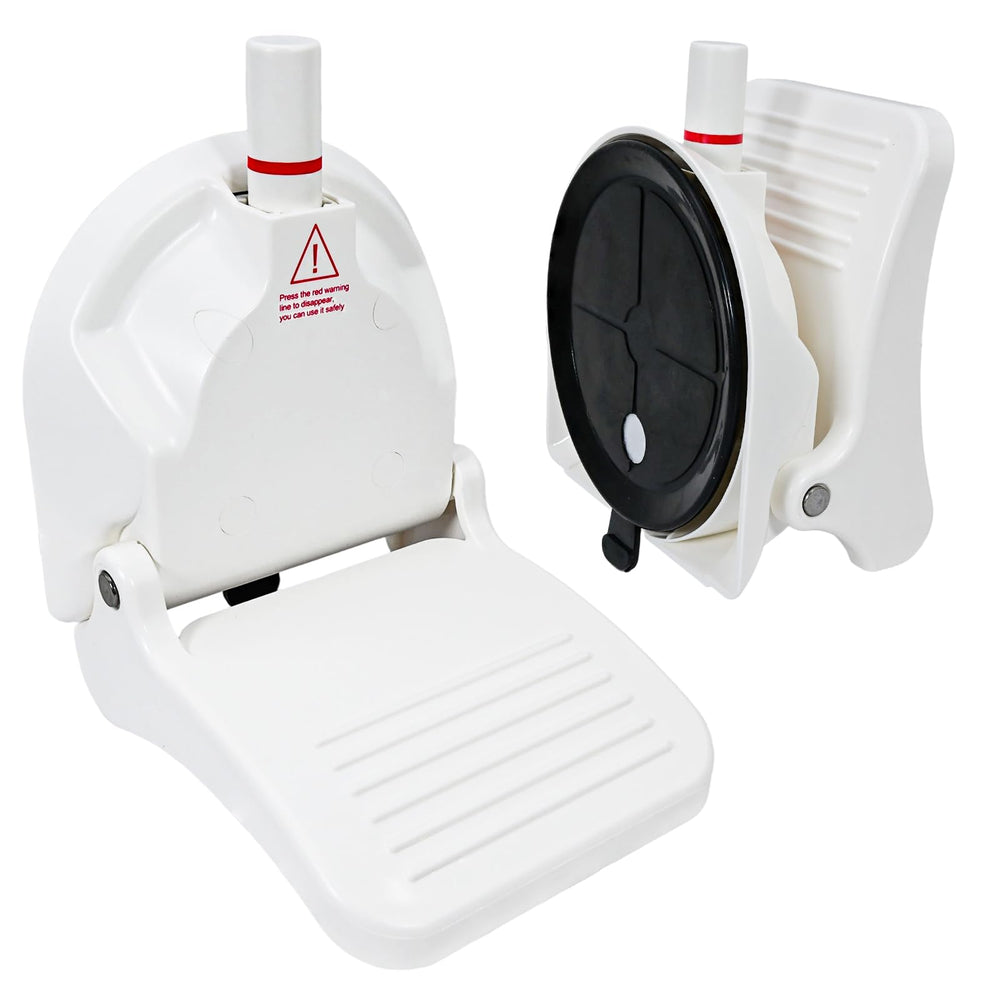 ZMJY Shower Foot Rest with strong suction on tile for shaving