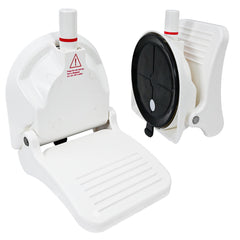 ZMJY Shower Foot Rest with strong suction on tile for shaving