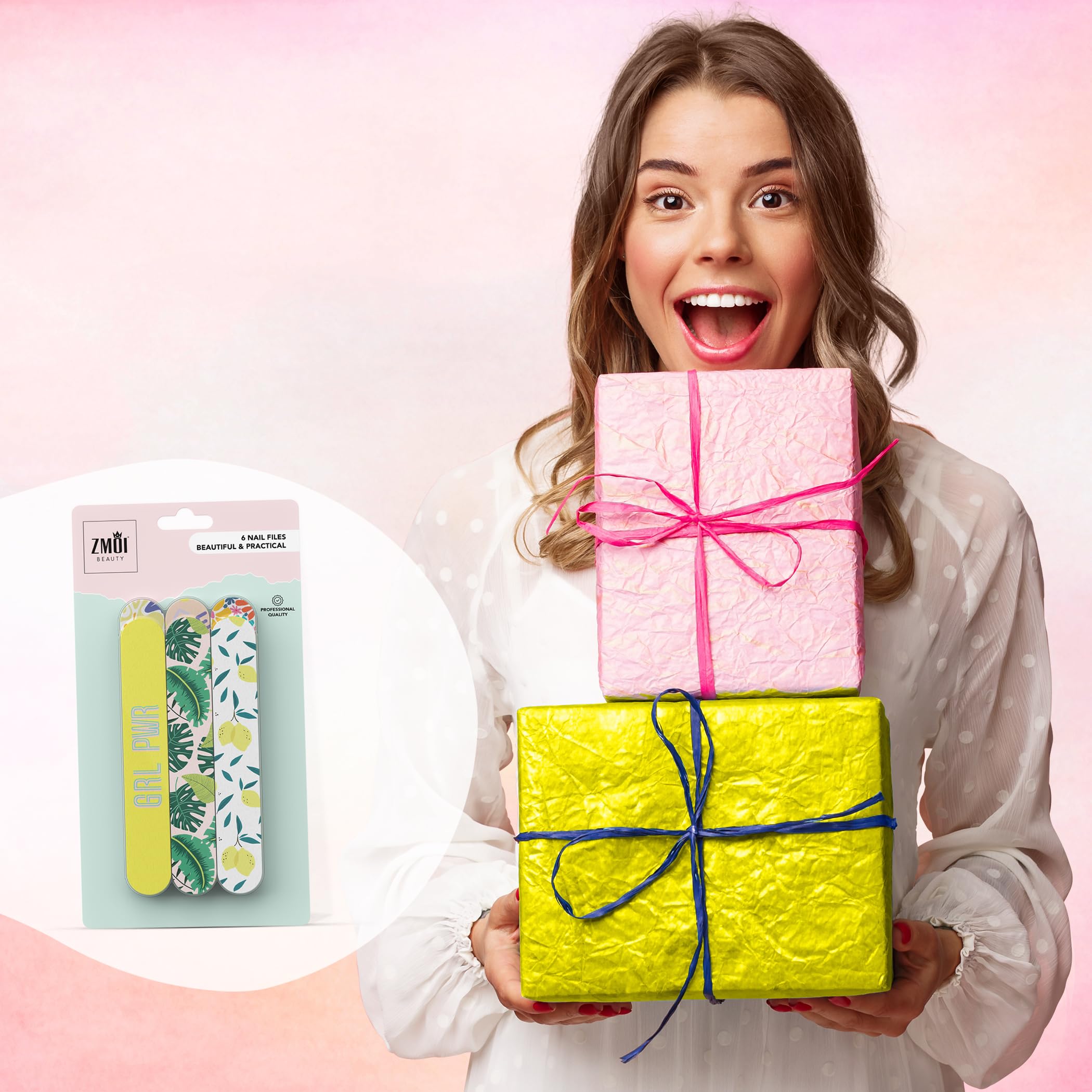 ZMOI gift-ready pack for nail lovers seeking flawless results.