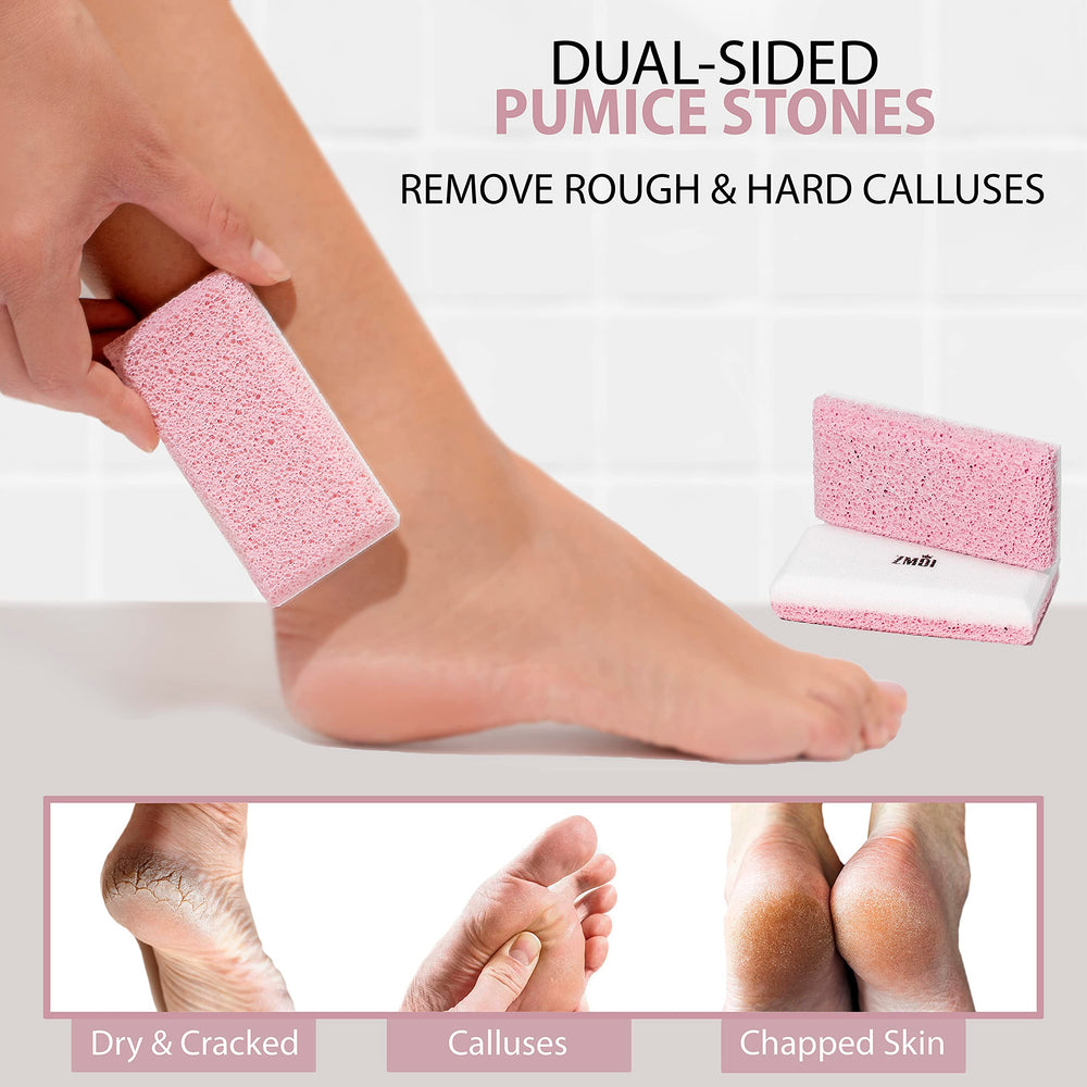 ZMOI Siliglass dual-sided exfoliator with rough and smooth surfaces.