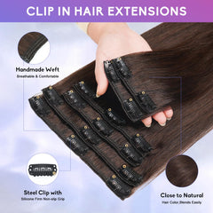 ZNXDJXE silicone non-slip clips prevent pulling on the scalp
