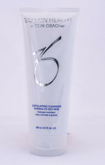 ZO SKIN HEALTH Exfoliating Cleanser hand lather demonstrating cleansing routine for normal to oily skin.