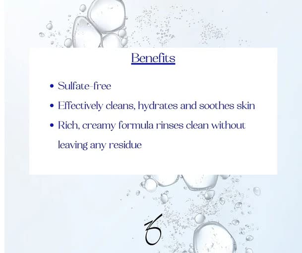 ZO Skin Health Hydrating Cleanser creamy lather on hand for a soothing cleanse.