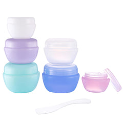 ZOADLE travel containers leak-proof lid prevents leaks in luggage.