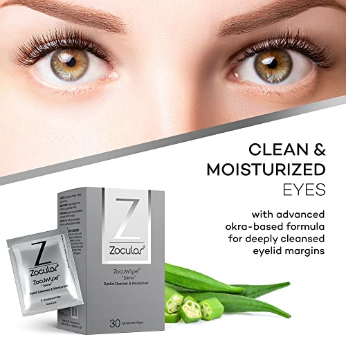 Close-up on Zocuwipe wipe texture showing gentle cleansing