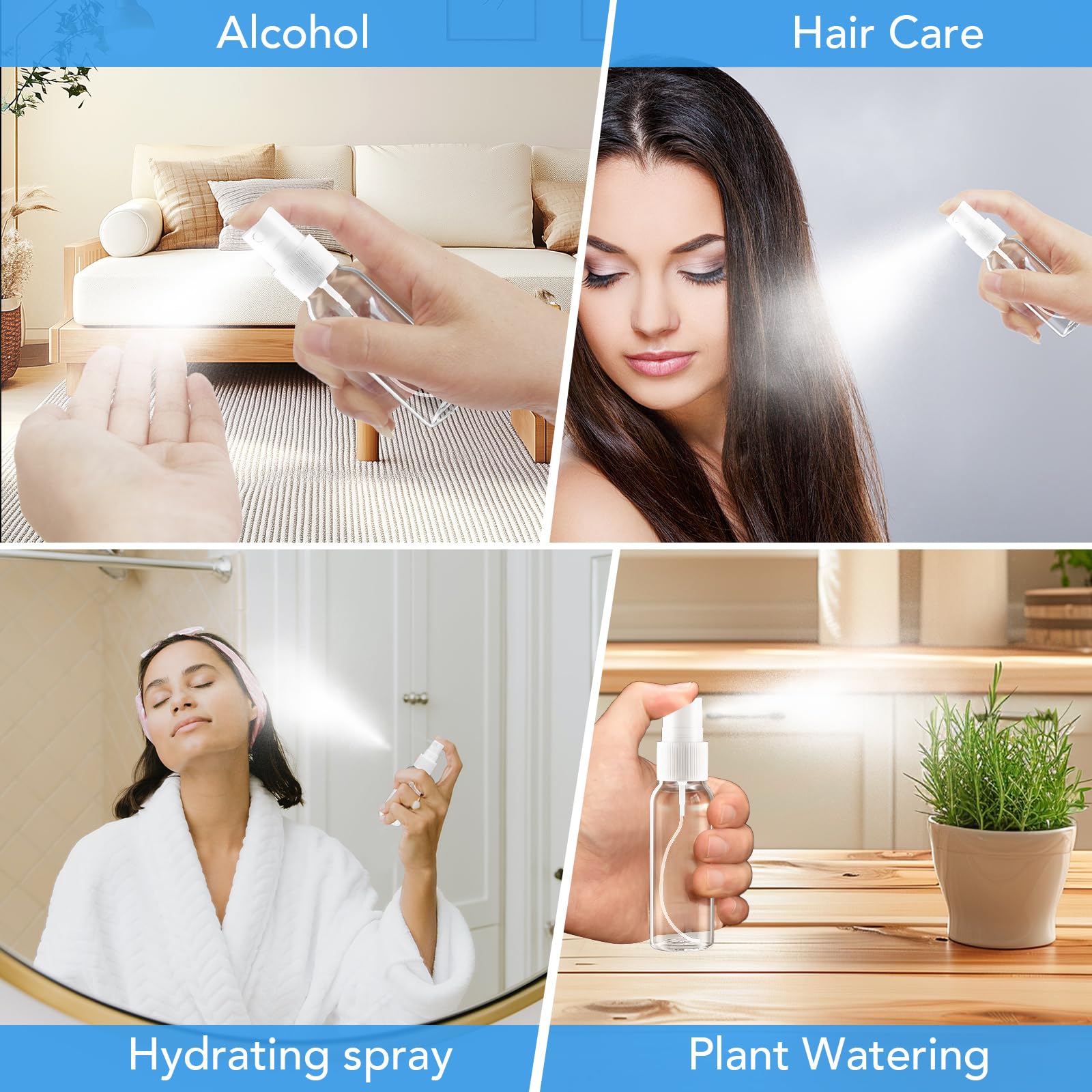 Zoizocp BPA-free material ensures safe, tasteless bottles.