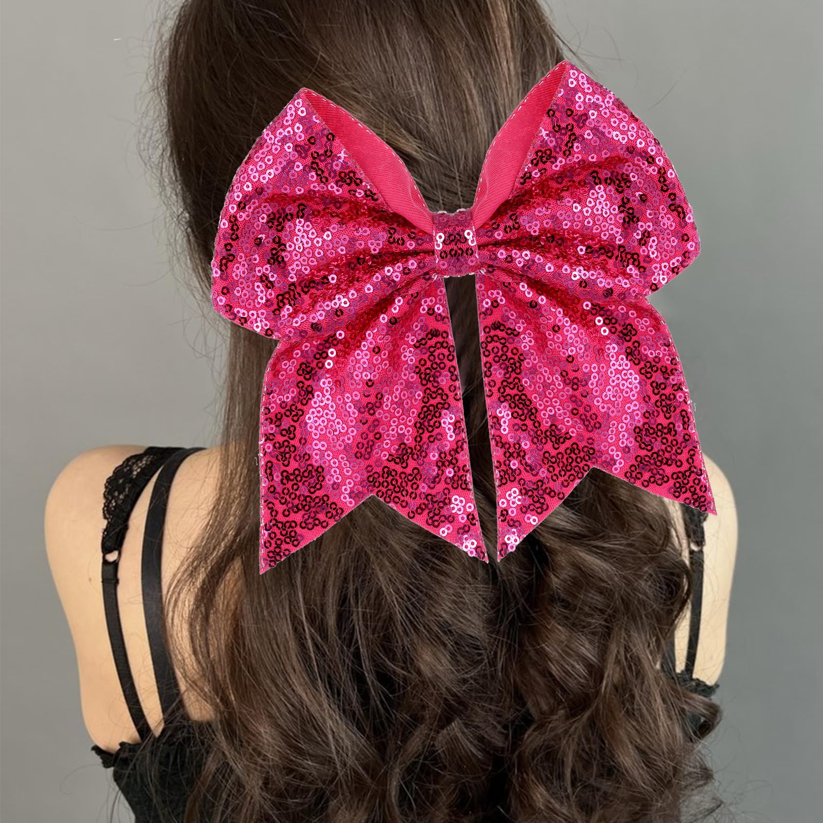 Zolyco large bow clip brings sparkle to everyday outfits