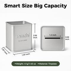 ZOMCHI Blade Bank metal construction is recyclable and durable