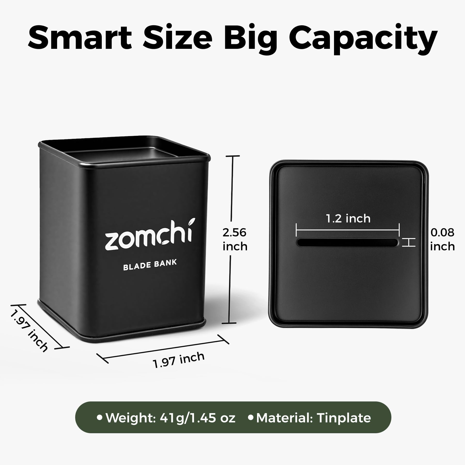 ZOMCHI blade bank recyclable material supports eco-friendly disposal