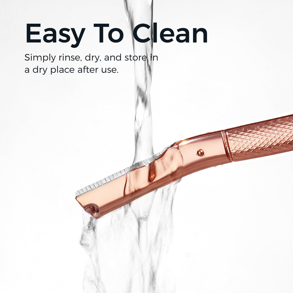 ZOMCHI protective blade cover in rose gold for safe storage.